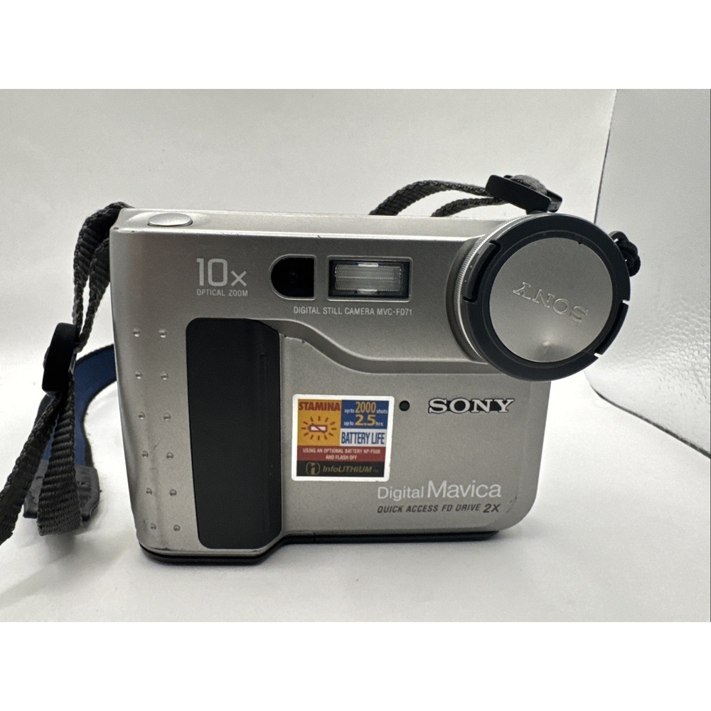 Sony‎ Mavica MVC-FD71 0.4MP Digital Camera (UNTESTED) no battery